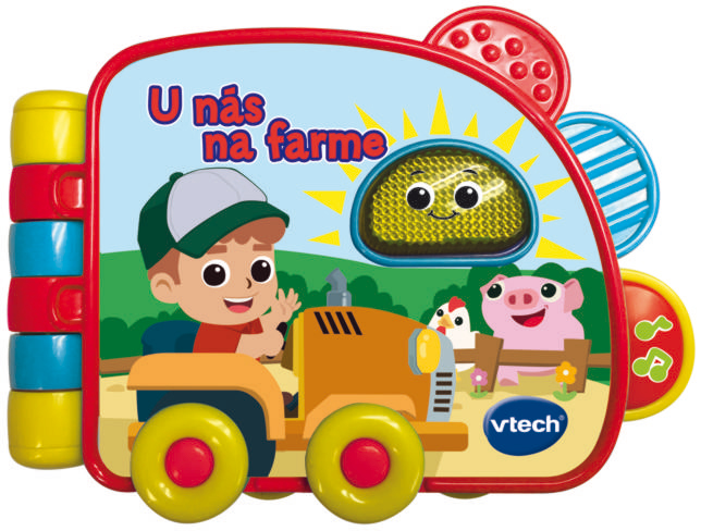 Vtech knížka - U nás na farme